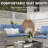 4-Piece Outdoor Patio Wicker Furniture Set-include Loveseat-1638523464