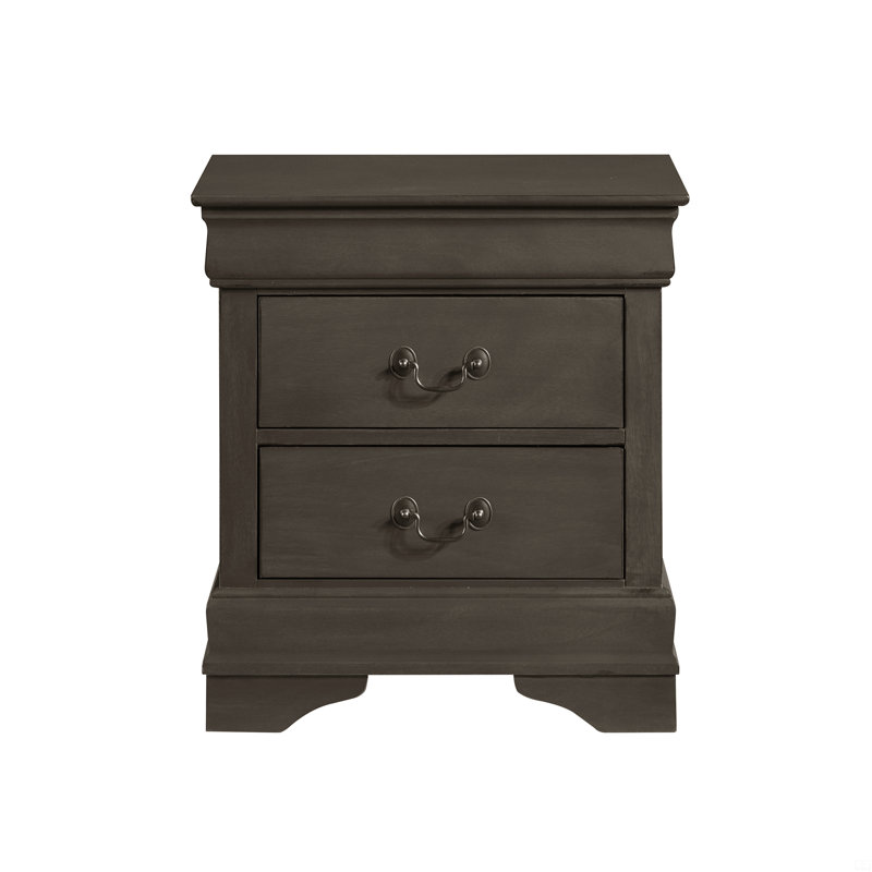Table de chevet 1Pc de 2 tiroirs