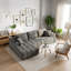 Canapé modulaire en chenille en nuage Aino avec porte-gobelets et poches latérales Aino-334659238