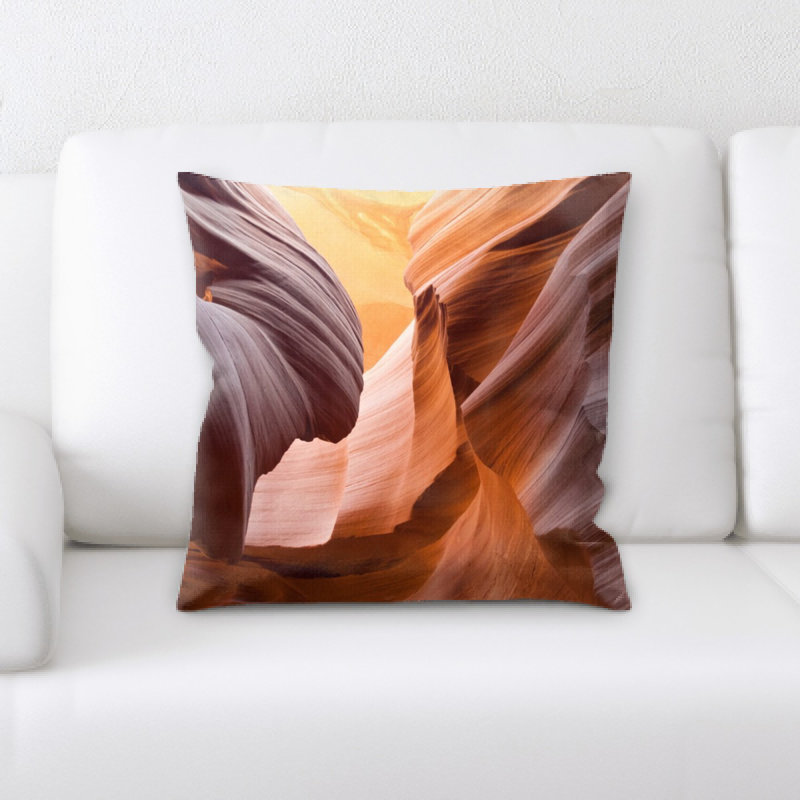 Coussin décoratif canyon antilope