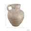 Vase de table rustique en terre cuite - Grand vase sculptural pour la décoration intérieure, idéal pour le salon, la chambre à coucher et l'entrée