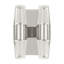 Sean Lavin Lassell 4-light double short wall sconce in natural brass finish with crystal shades-758058555