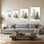 «Wooded Holiday Trees» par Katie pertiet - impression sur toile-578483594-578483606
