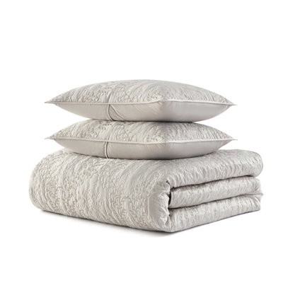 Martha By Martha Stewart Fern Embroidery Reversible Quilt Set