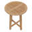 Wellspring 3-Piece Outdoor Patio Teak Wood Bar Set-105920937