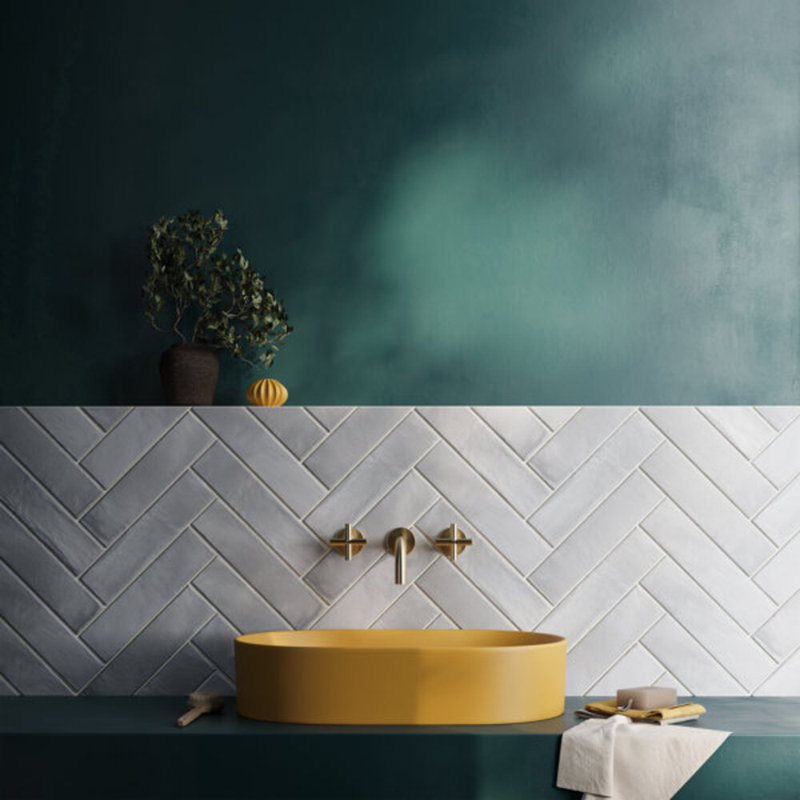 Bayou 3x12 Matte Ceramic Subway Tile, Gray