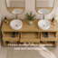 Meuble-lavabo double Farmhouse