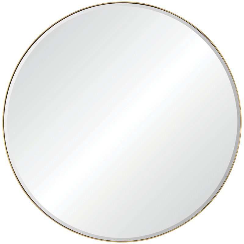 Onalaska Metal Flat Wall Mirror