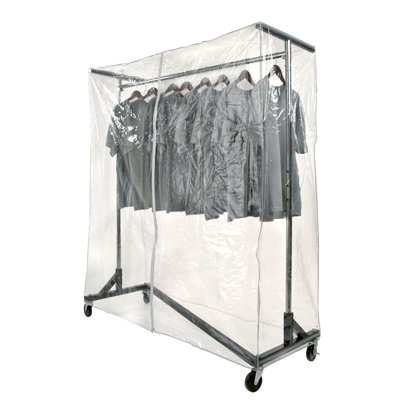 Armiead 63.5'' Rolling Garment Rack Covers