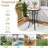 Patio Round Bar Table Bistro Table