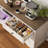 Tv Stand For 75 Inch Tvs, Entertainment Center With Storage Cabinets, Power Outlet & Led Light, Media Tv Console With Barn Doors For Living Room-1226266396