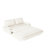 73.2"Wide Queen Pull Out Sofa Bed 3-in-1 Convertible Multi-Functional Couch with 2 Soft Pillows and Stylish Loveseat-154311358