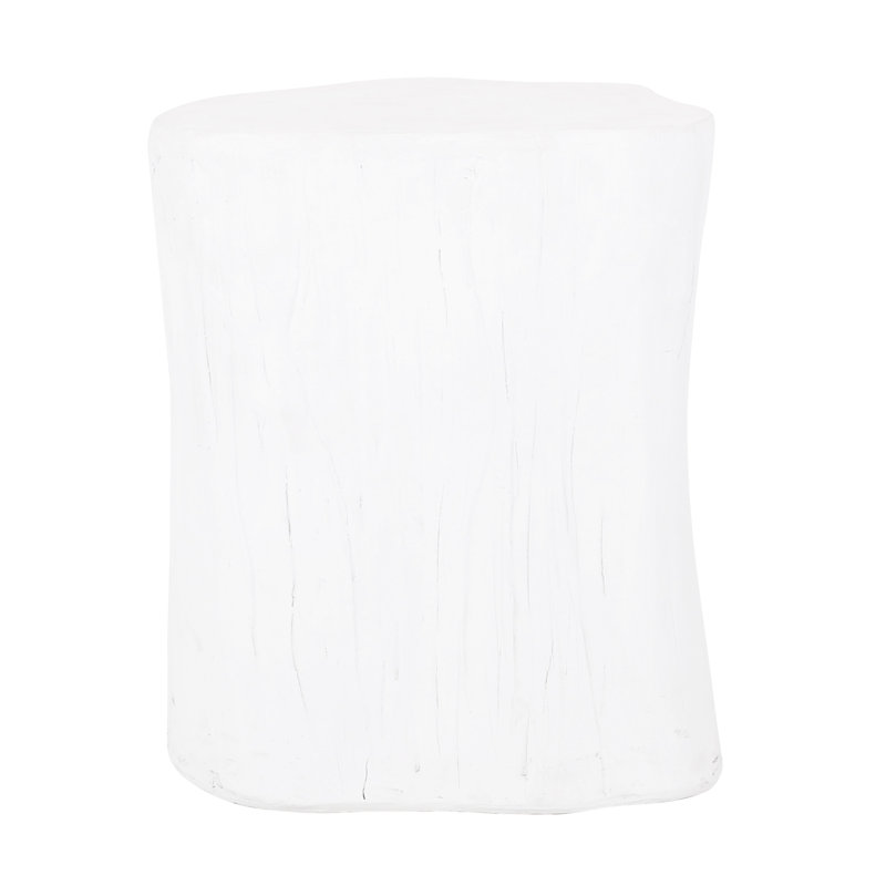 Charmant arbre d'inspiration, blanc antique, P 14,12 po x l 16,28 po H 17,68 po style latéral, finition blanche