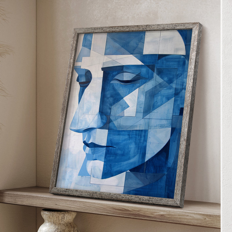ABSTRACT Series LXX Framed Print - Solid Wood, 11" H x 9" W