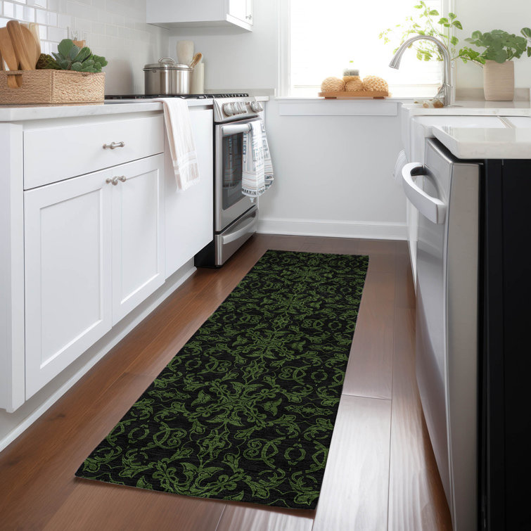 Malchow Washable Oriental Indoor / Outdoor Rug