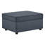 Canapé modulaire convertible avec rangement