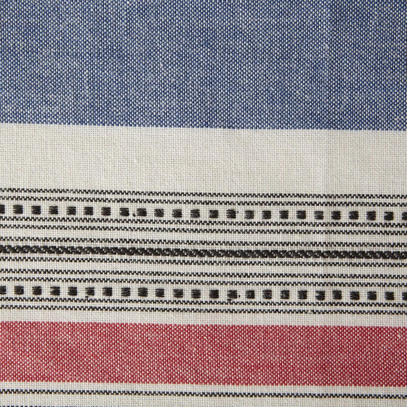 Ensemble de napperons 6 pièces Variegated, Crème / Rose / Brun