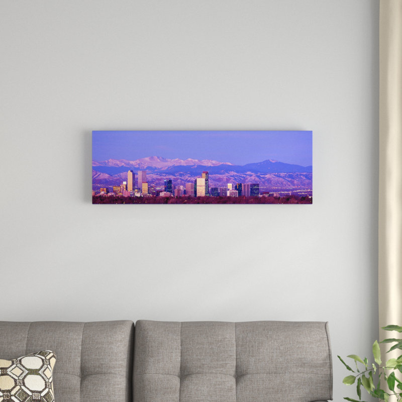 «Denver, Colorado», reproduction de photo sur toile, H 12 po x l 36 po x P 1,5 po, Toile tendue