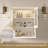 Modern Over Toilet Storage Cabinet with Motion Sensor LED Light, White, 18.9'' x 23.6''