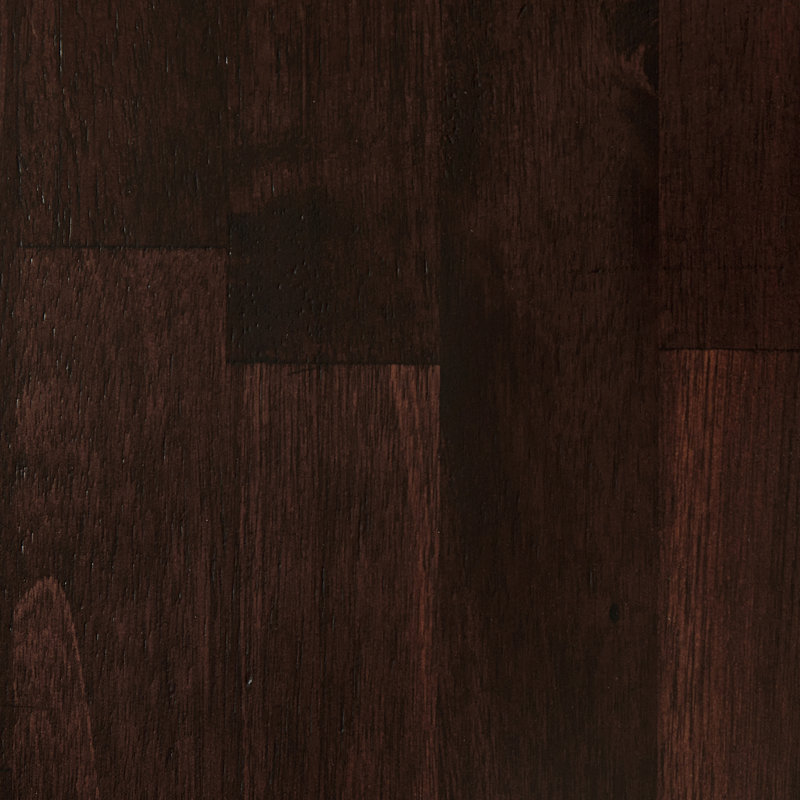 Plateau de table en bois d'acacia massif Husse, H 1 po x l 28 po x P 55 po, Bois espresso