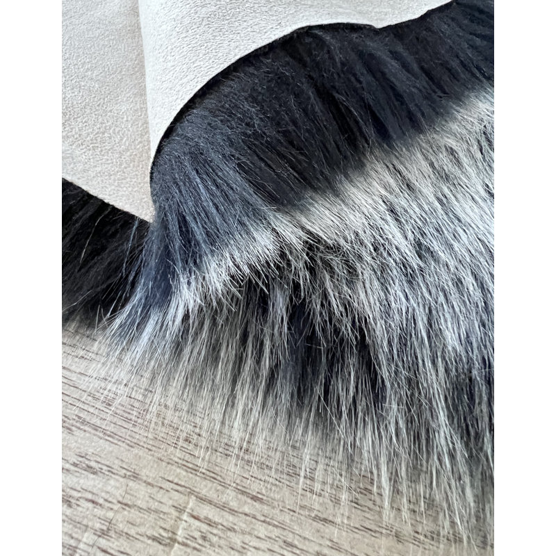 Luxueux tapis à poils longs Mar Vista, Nouveauté 6 pi 6 po x 7 pi 6 po
