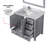Jacques 36 in. W x 22 in. D Left Offset Bath Vanity and Carrara Marble Top-40408798