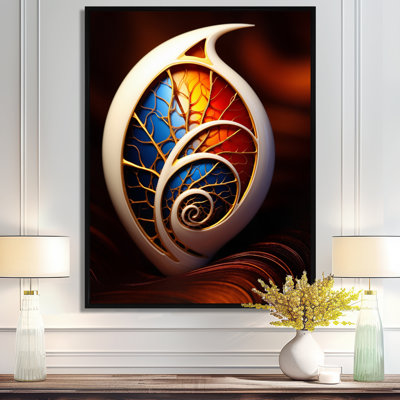 Infinity Leaf - Botanicals, art mural