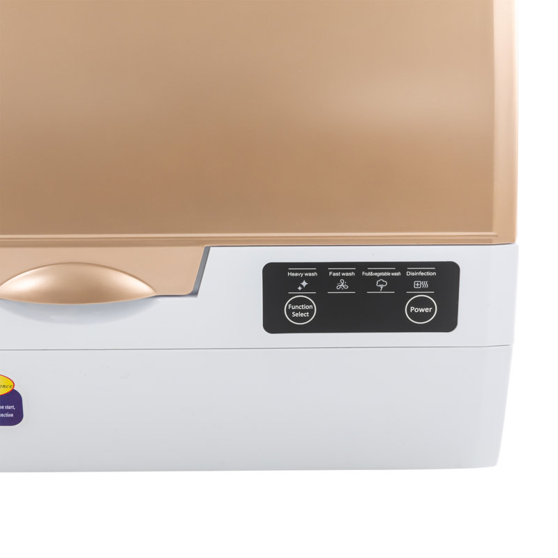 900W Portable Countertop Dishwasher