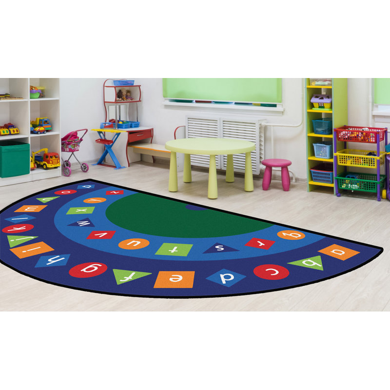 Tapis Premium Collection, Demi-cercle 6 pi 8 po x 13 pi 4 po