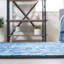 Tapis intérieur / extérieur bleu Carvalho-19260015