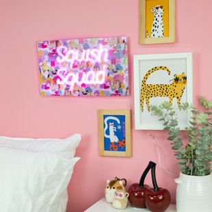 Squishmallows Squish Squad Neon Wall Light 21.5" LED Sign