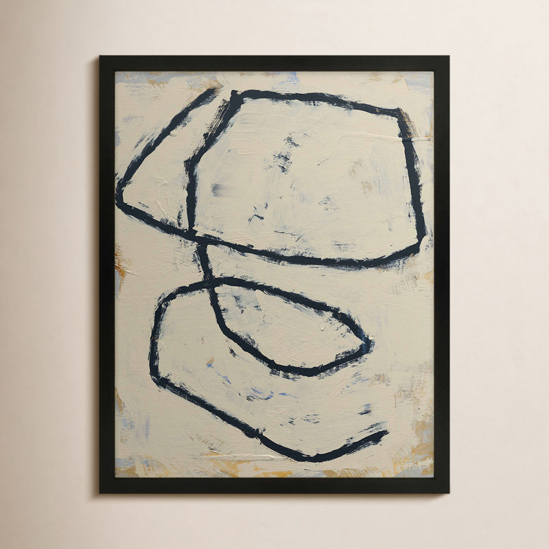Twisted 4 Print by Jacques Pilon, Black Framed Paper, 20" H x 16" W x 1.25" D