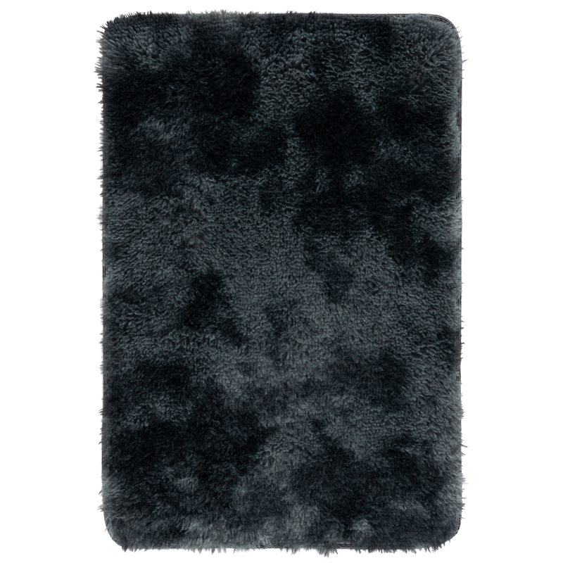 Zakiah Shag Performance Abstract Rug, Rectangle 3' x 5'