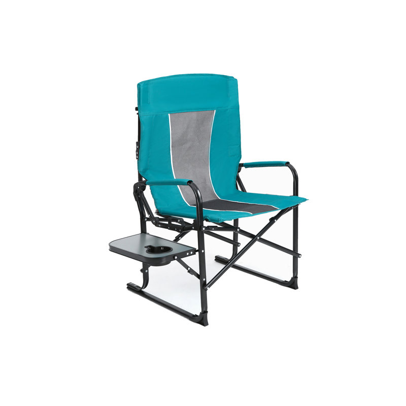 Chaise pliante portative de camping, Bleu
