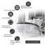 Marble Duvet Cover Set, Lightweight Polycotton Bedding with Matching Pillowcases-27322030-27322027