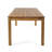 Statler Rectangular Acacia Solid Wood Extendable Outdoor Dining Table , 87.5 " W 36.5 " D