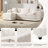 103" Chenille L-Shaped Cloud Sectional Sofa, Deep Wide Seat 4-Seater Couch with Movable Ottoman-480796618