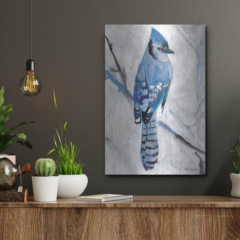 " Blue Jay 1 " by Stellar Design Studio, 16" H x 12" W