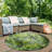 Sunshine Tropical Plants Outdoor Rugs Green-83535412