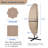 Patio Umbrella Cover With Drawstrings