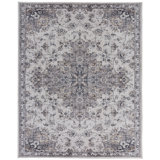 Hoelscher Oriental Area Rug in Gray