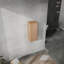 Armoire latérale de salle de bain 12 po, portes à fermeture douce, conception à fixation flottante (emballage Kd)