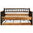 Fireside Lodge Hickory Log Daybed - with Roll Out Trundle - Espresso - Includes Slat Roll-823210869-823210868