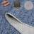 Vintage Washable Area Rug – Non-Slip Low Pile Carpet with Rubber Backing, Distressed Floral Design, Soft Throw for Living Room, Bedroom, Dining Room, Kitchen & Entryway, Multiple Sizes-505180776-505180778