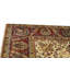 Wool Floral Area Rug in Cream