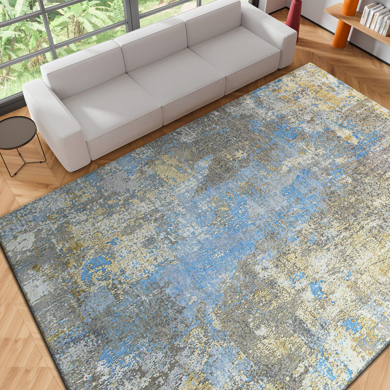 Abstract Area Rug, Rectangle 2' x 3'