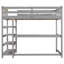 Lit mezzanine avec tablettes de rangement-51051065-51051064