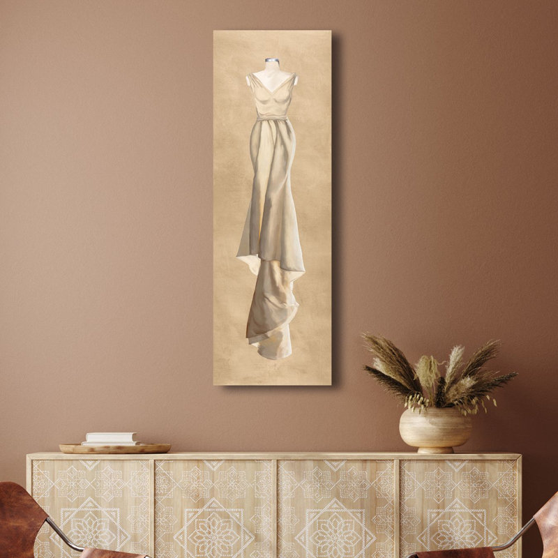 Dressed To Thrill II by Leonardo Bacci - Wrapped Canvas Painting, 100cm H x 35cm W x 4cm D