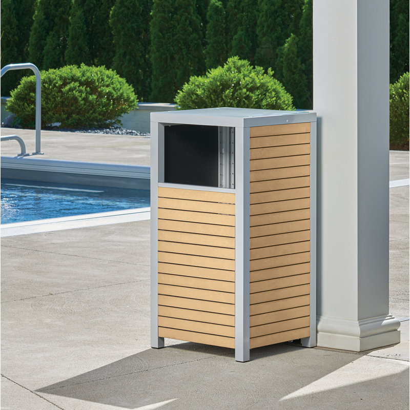 Travira Modular Valet Base Receptacle, Tekwood Natural