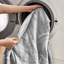 Ensemble de housse de couette en coton 3 pièces, gris clair-132797932